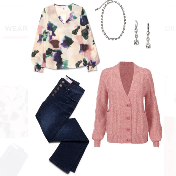 Confection Cardigan  Item #4065 Wool 2020 CAbi - Picture 13 of 15